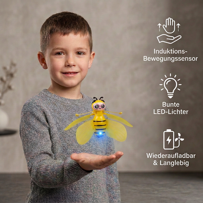 Handgesteuertes fliegendes Bienen-Spielzeug mit Bewegungssensor & LED-Lichtern