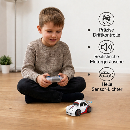 RC-Rennauto mit Driftfunktion für Kinder – Ferngesteuert mit Sensorlichtern & Sound
