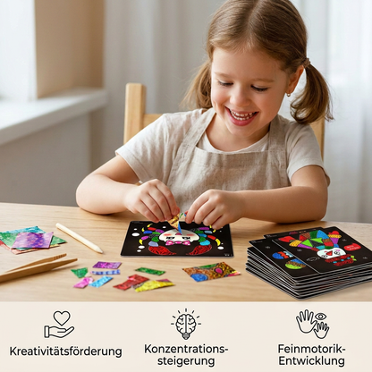 DIY-Folienkunst-Bastelset für Kinder
