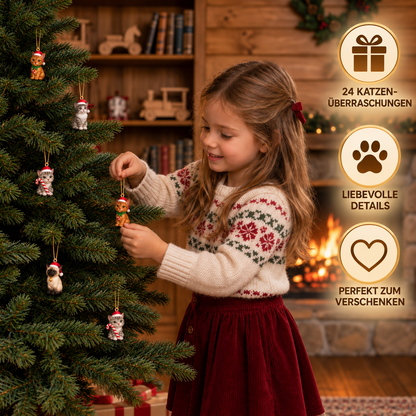 24-Day Christmas Cat Advent Calendar