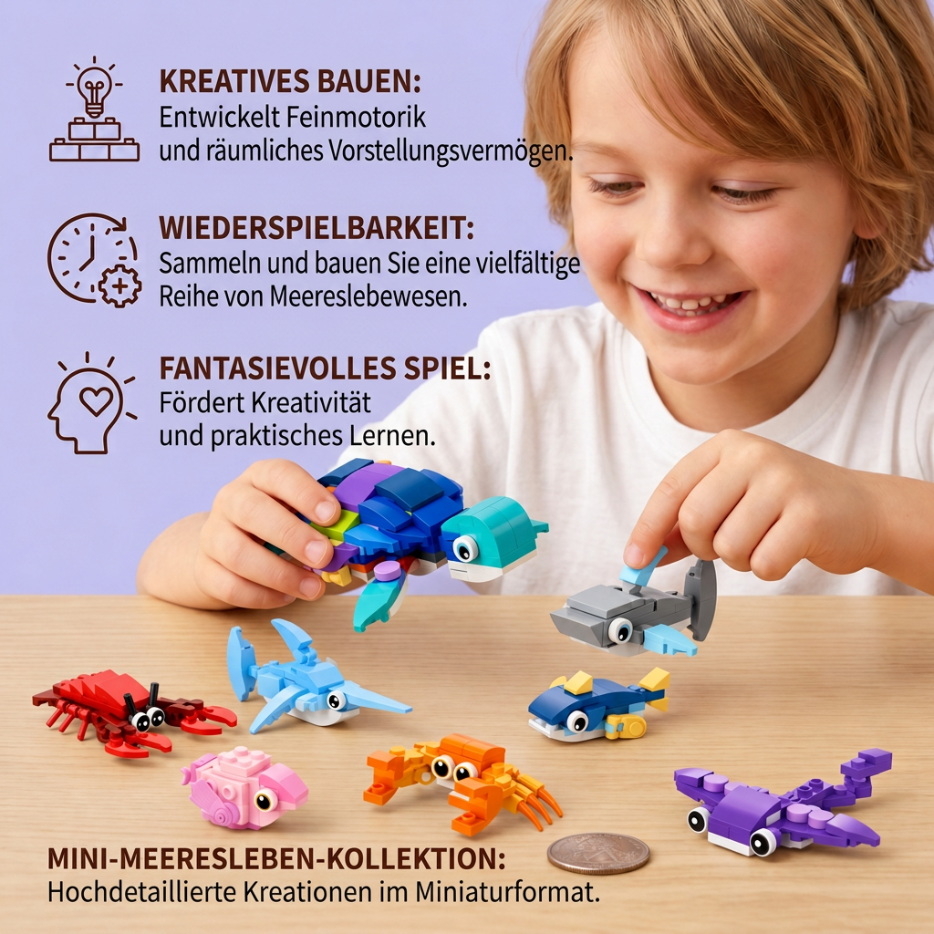 Tier-Bausteinset