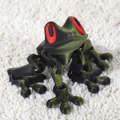 3D-gedruckte magnetische flexible Frosch-Fidget-Spielzeug