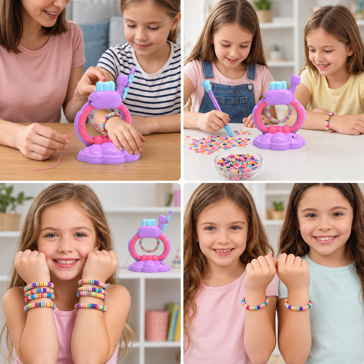 DIY-Armband-Bastelmaschinen-Set für Mädchen