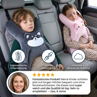 Reisekissen für Kinder – Bequeme Schlafstütze für unterwegs
