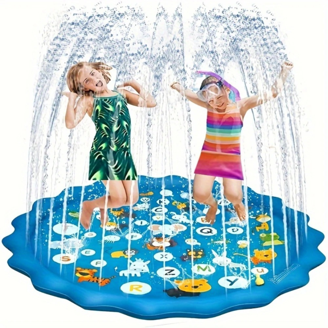Kinder Pool mit Wasserfontänen