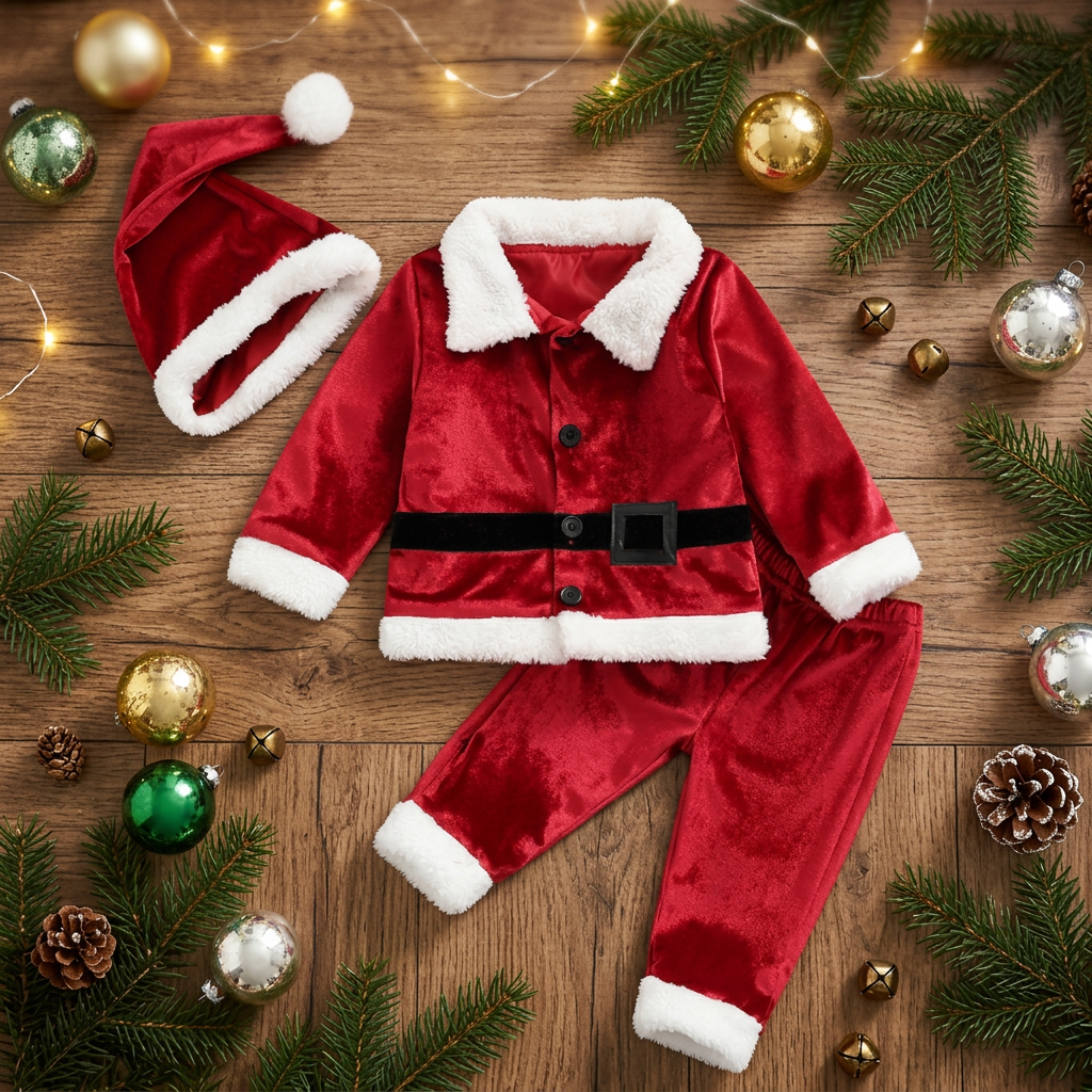 Weihnachtsmann-Kostümsets für Babys & Kleinkinder