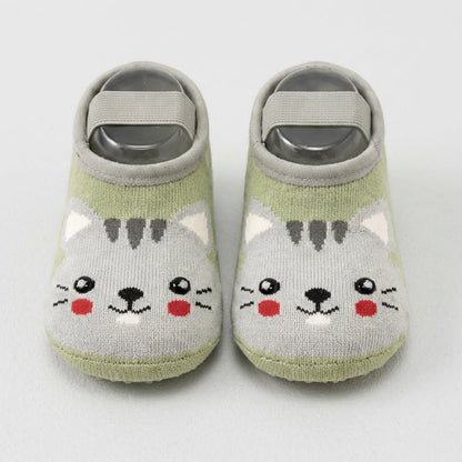 Rutschfeste Cartoon-Sockenschuhe für Babys & Kleinkinder