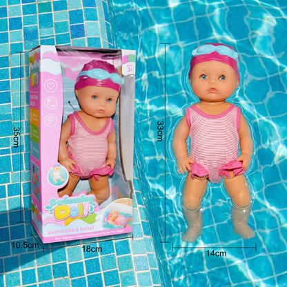 Schwimmende Babypuppe für Kinder