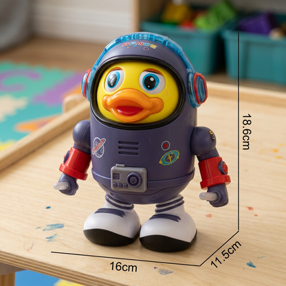 Tanzende Astronaut Ente