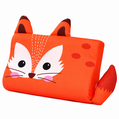 Beruhigendes ergonomisches Kinderkissen mit Tiermotiv-Kissenbezug