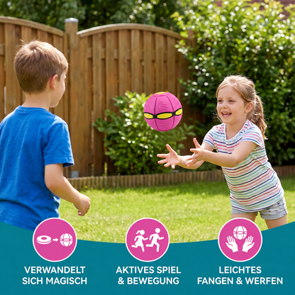 Magischer verwandelbarer Flug-Scheibenball – Interaktives Spielzeug für Kinder