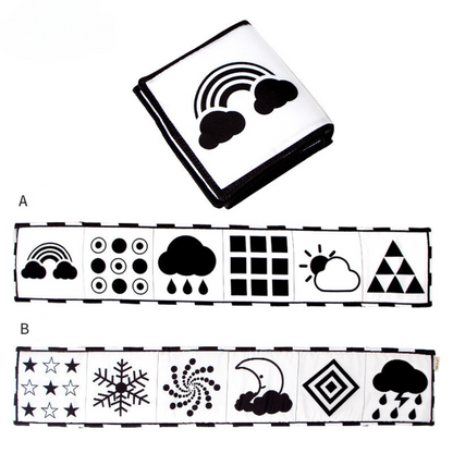 Contrast Book - Montessori Kontrastbuch für Neugeborene