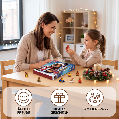 24-Tage-Capybara-Weihnachts-Adventskalender – 24 niedliche Mini-Figuren