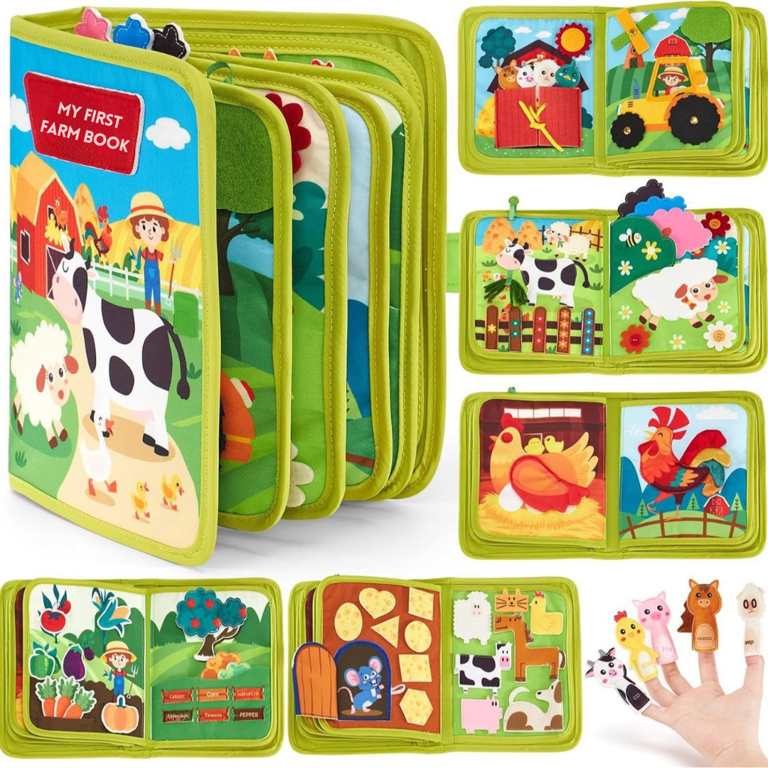 Pädagogisches Montessori Farm Geschichten Buch