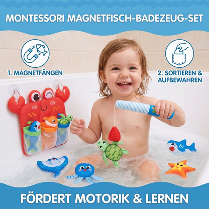 Montessori Magnetisches Angelspiel-Badespielzeug-Set