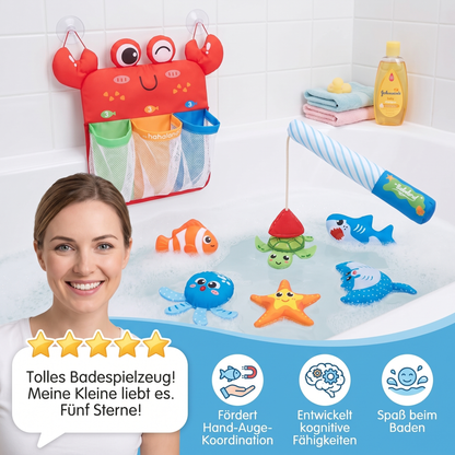 Montessori Magnetisches Angelspiel-Badespielzeug-Set