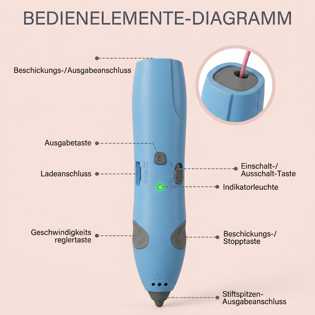 3D-Stift-Set für Kinder mit niedriger Temperatur – Sicheres DIY-STEM-Zeichenset