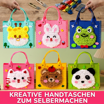 DIY-Plüschtaschen-Bastelset für Kinder