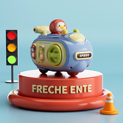 5-in-1 Press-&-Go Beschäftigungs-Auto zur Förderung der Feinmotorik