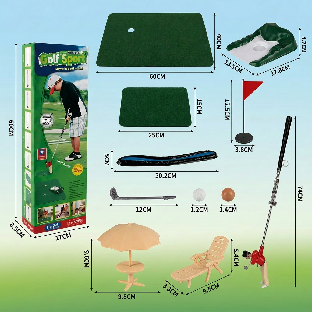 Minigolf-Set für Kinder – Golfspielzeug für Kinder