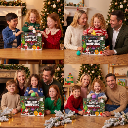 Weihnachts-Squishy-Adventskalender für Kinder