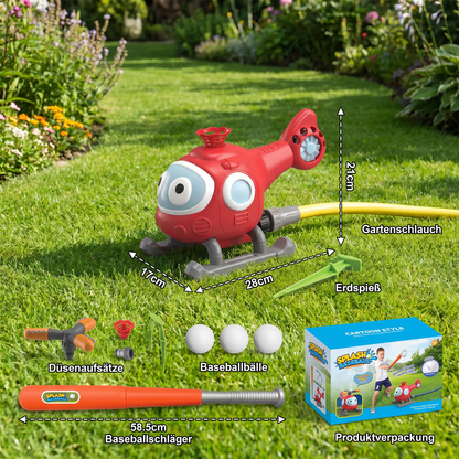 Baseball Wasserspaß Sprinkler Spielset