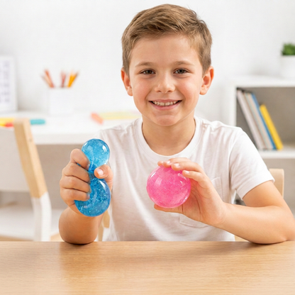 Stressball mit Kokosöl-Füllung – Weich & Entspannend