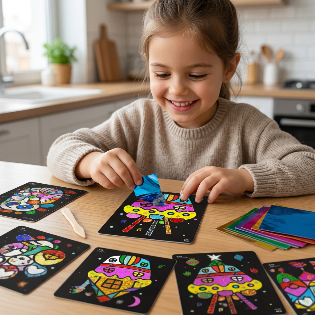 DIY-Folienkunst-Bastelset für Kinder