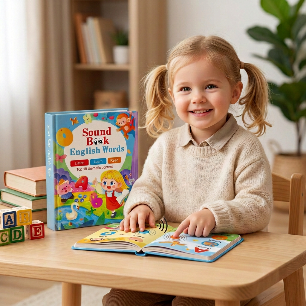 Interaktives Englisch-Soundbuch für Kinder – Antippen, Anhören & Spielerisch Lernen