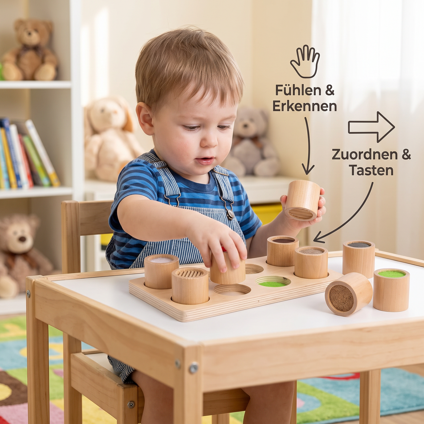 Montessori Sinnesboard
