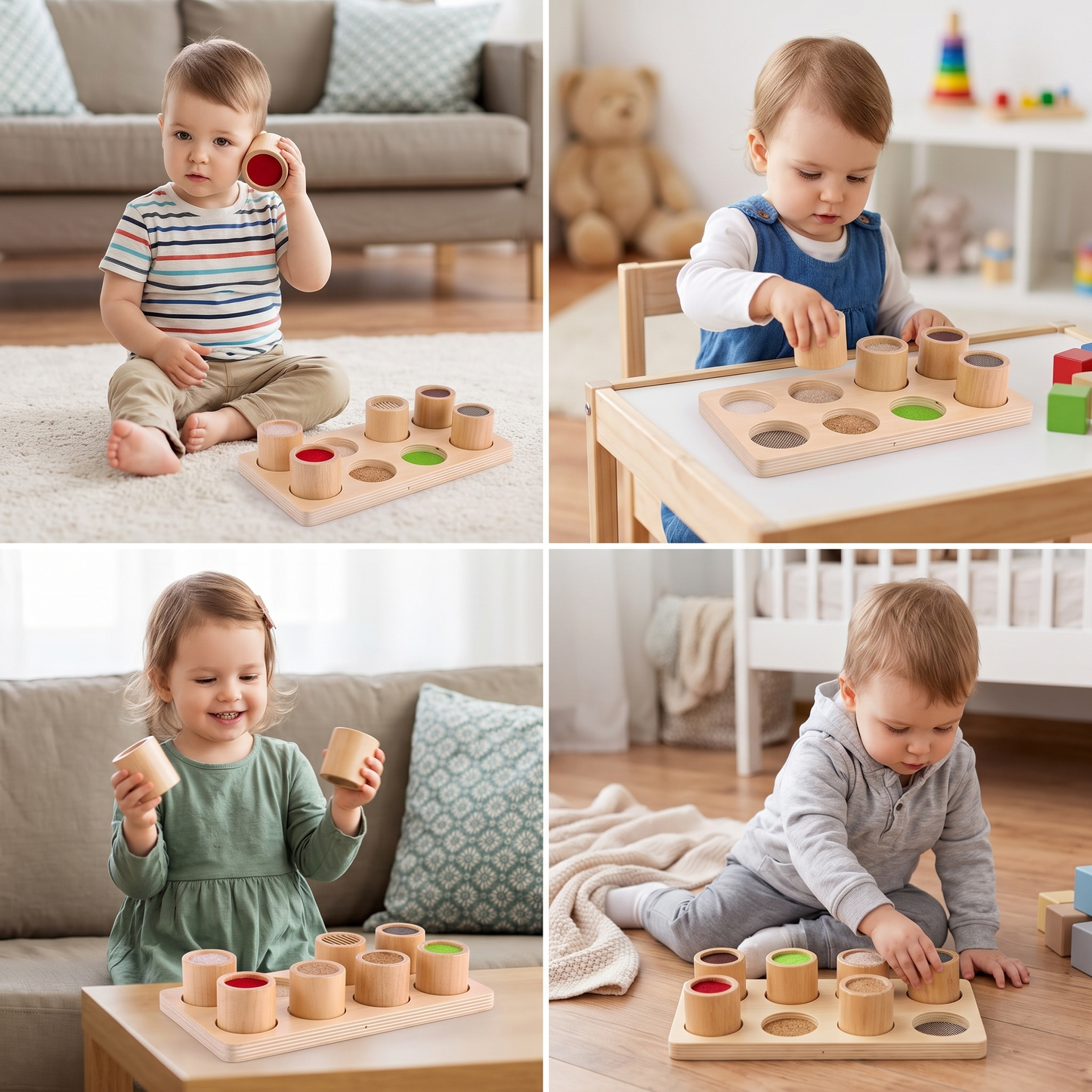 Montessori Sinnesboard