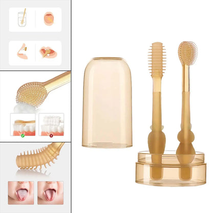 SanftSmile Baby Zahnbürstenset – Sanfte & sichere Mundpflege