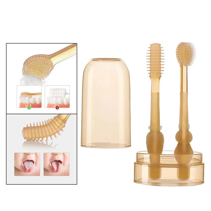 SanftSmile Baby Zahnbürstenset – Sanfte & sichere Mundpflege