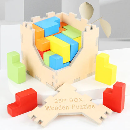 3D Tetris Puzzle für Kinder
