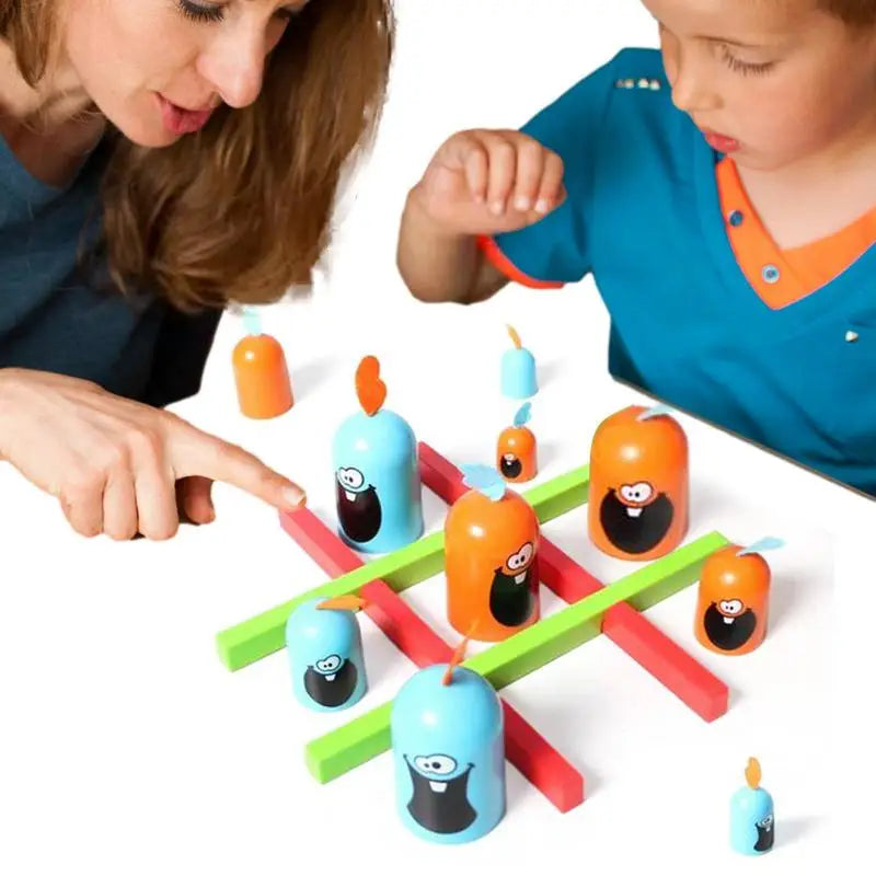 Chomp Tic-Tac-Toe Wettkampf