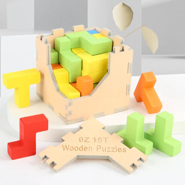 3D Tetris Puzzle für Kinder