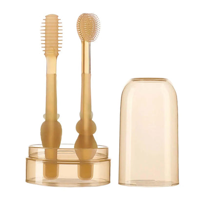 SanftSmile Baby Zahnbürstenset – Sanfte & sichere Mundpflege
