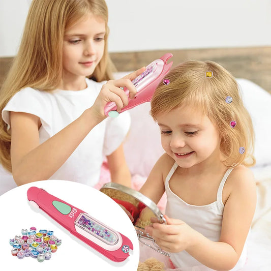 Glitzer Haaraccessoires Set - Erstelle atemberaubende Frisuren