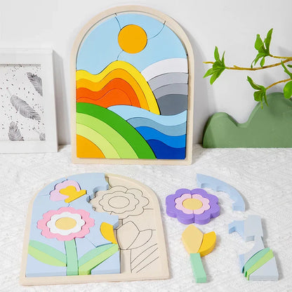 Regenbogen Bausteine