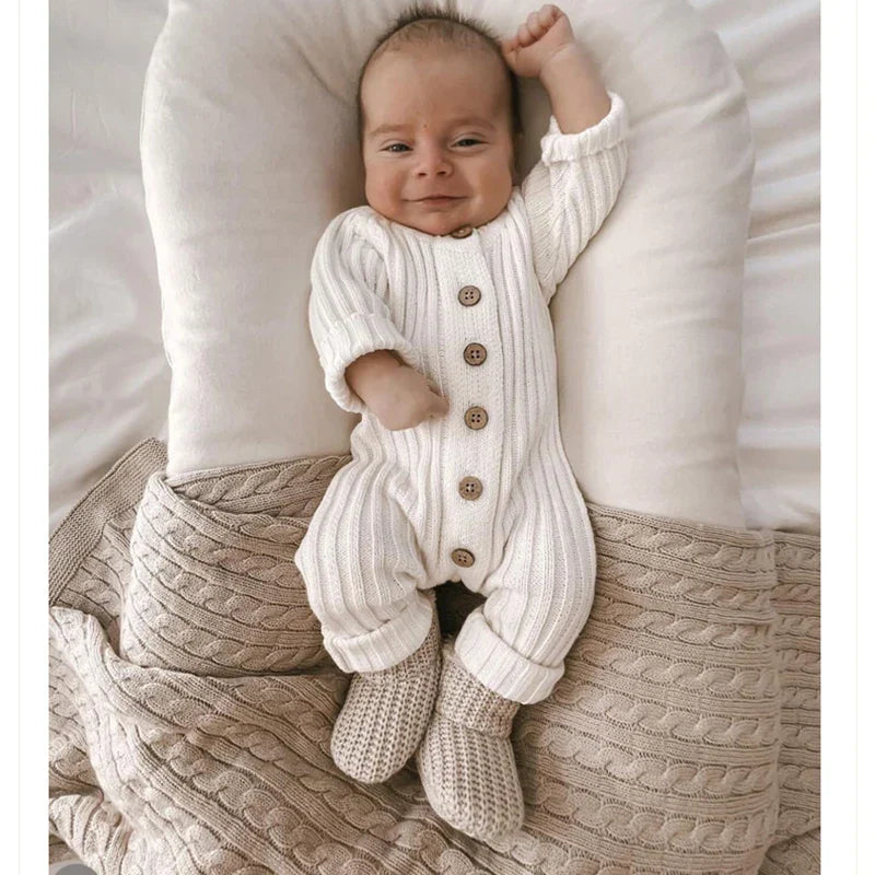 CottonSnug Knit Romper