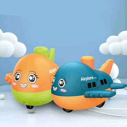 Schieben & Spielen Cartoon Flugzeug