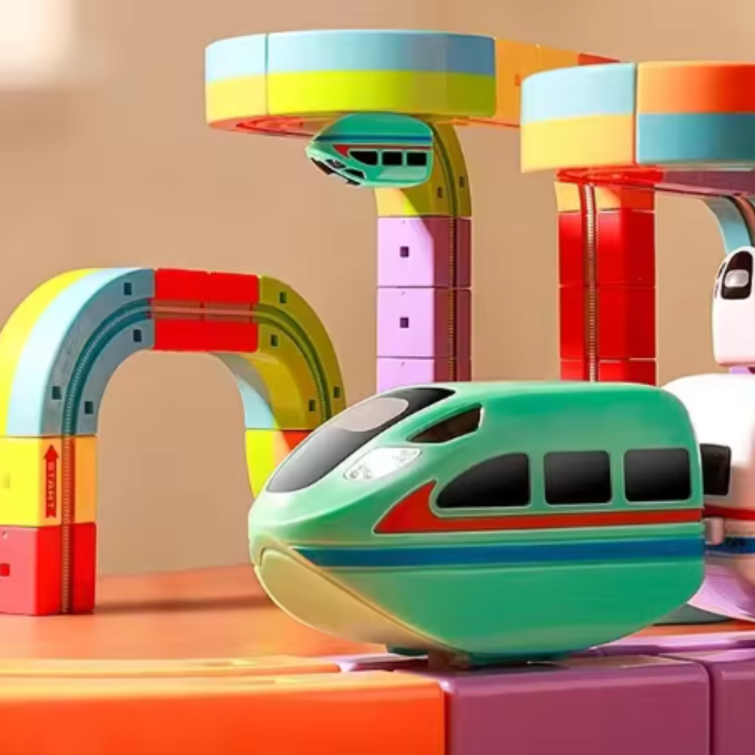 Magische Würfel Schienen Bahn Kinderspielzeug