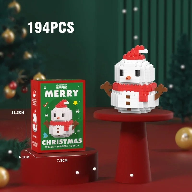Kreative Baustein Weihnachtsfiguren - Spaß für die ganze Familie