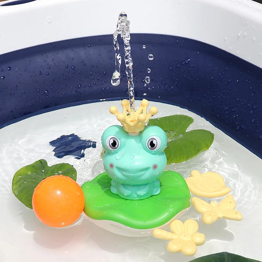 Frosch Sprühbrunnen