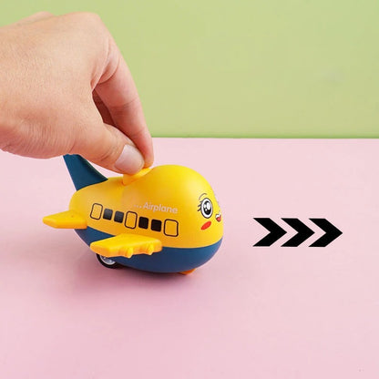 Schieben & Spielen Cartoon Flugzeug