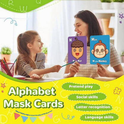 Alphabet Lernkarten mit Tierdesigns