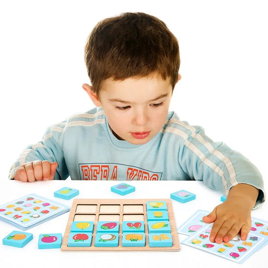 Muster-Match-Spiel - Gehirntrainer für Kinder - Puzzle-Spaß
