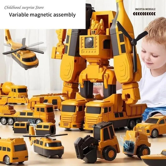 Magnetisches Konstruktionsfahrzeug Spielzeug