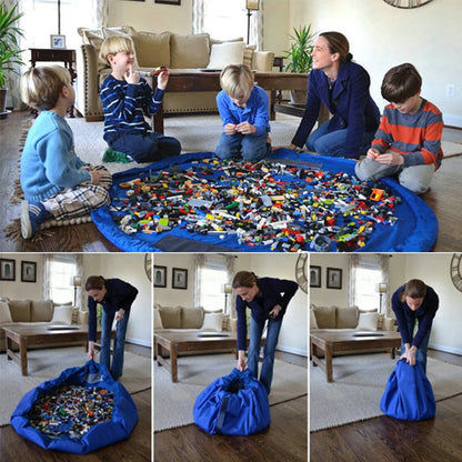 Spielzeit Aufbewahrungstasche mit Spielmatte