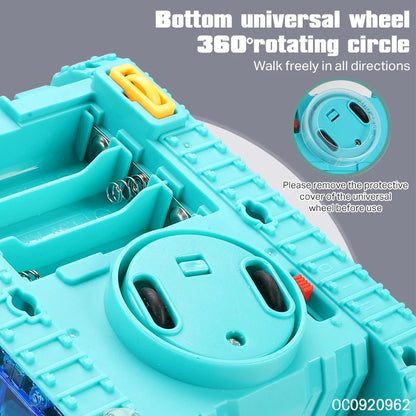 Tanzender und Leuchtender Musik Bagger